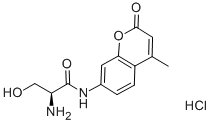 Structure of SERINE-AMC HCL