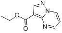 Structure of PYRAZOLO[1,5-A]PYRIMIDINE-3-CARBOXYLIC ACID ETHYL ESTER
