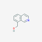 Structure of (Isoquinolin-8-yl)methanol, 8-(Hydroxymethyl)-2-azanaphthalene