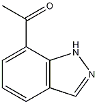 1-(1H-吲唑-7-基)乙酮结构式