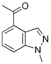 Structure of 1-(1-methyl-1H-indazol-4-yl)ethanone