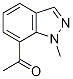 Structure of 1-(1-methyl-1H-indazol-7-yl)ethanone