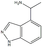 Structure of 1H-Indazole-4-MethanaMine, a-Methyl-