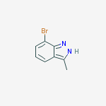 Structure of 7-BroMo-3-Methyl-1H-indaz...