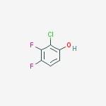 Structure of 2-Chloro-3,4-difluorophenol