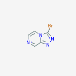 Structure of 3-BroMo-[1,2,4]triazolo[4,3-a]pyrazine