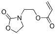 2-PROPENOICACID,2-(2-OXO-3-OXAZOLIDINYL)ETHYLESTER结构式