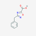 Structure of 3-Benzyl-1,2,4-oxadiazole-5-carboxylic acid