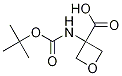 Structure of 3-Boc-aMino-3-oxetanecarboxylic acid