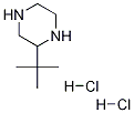 Structure of 2-TERT-BUTYL PIPERAZINE-2HCl