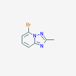 Structure of 5-Bromo-2-methyl-[1,2,4]triazolo[1,5-a]pyridine