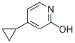 4-cyclopropylpyridin-2-ol结构式