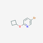 Structure of 5-Bromo-2-cyclobutoxypyridine