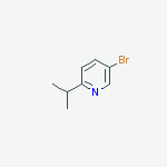 Structure of 5-bromo-2-isopropylpyridine