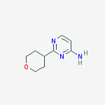 Structure of 2-(Tetrahydro-2H-pyran-4-yl)pyriMidin-4-aMine