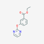 Structure of ETHYL 3-(PYRIMIDIN-2-YLOXY)BENZOATE