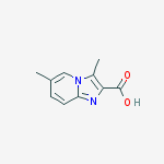 Structure of 3,6-Dimethylimidazo[1,2-a]pyridine-2-carboxylic acid