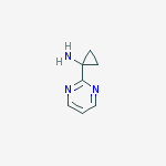 Structure of 1-(pyrimidin-2-yl)cyclopropanamine