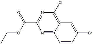 Structure of Ethyl 6-bromo-4-chloroquinazoline-2-carboxylate