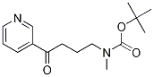 Structure of N-Boc-4-(methylamino)-1-(3-pyridyl)-1-butanone