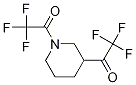 Structure of 2,2,2-Trifluoro-1-[1-(2,2,2-trifluoroacetyl) -3-piperidyl]ethanone