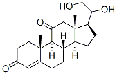 Structure of 4-pregnene-20,21-diol-3,11-dione