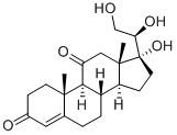 4-PREGNENE-17-A-20-B-21-TRIOL-*3-11-DION E结构式