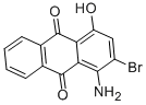 1-氨基-2-溴-4-羟基蒽醌结构式