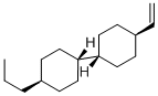 Structure of 1,1-Bicyclohexyl, 4-ethenyl-4-propyl-, (trans,trans)-