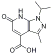 Structure of 1-ISOPROPYL-3-METHYL-6-OXO-6,7-DIHYDRO-1H-PYRAZOLO[3,4-B]PYRIDINE-4-CARBOXYLIC ACID