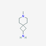 Structure of 2-AMino-7-Methyl-7-azaspiro[3.5]nonane