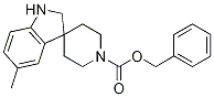 Chemical structure of BENZYL 5-METHYLSPIRO[INDOLINE-3,4'-PIPERIDINE]-1'-CARBOXYLATE
