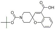 Structure of 1'-(TERT-BUTOXYCARBONYL)SPIRO[CHROMENE-2,4'-PIPERIDINE]-4-CARBOXYLIC ACID
