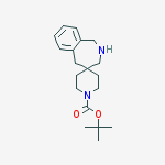 Structure of Tert-butyl Spiro[1,2,3,5-tetrahydro-2-benzazepine-4,4'-piperidine]-1'-carboxylate