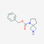 Structure of 2,5-Diazaspiro[3.4]octane-5-carboxylic acid, phenylmethyl ester
