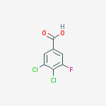 Structure of 3,4-DICHLORO-5-FLUOROBENZOIC ACID