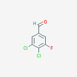 Structure of 3,4-dichloro-5-fluorobenzaldehyde