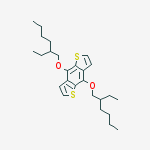 Structure of 4,8-Bis[(2-ethylhexyl)oxy]benzo[1,2-b:4,5-b']dithiophene