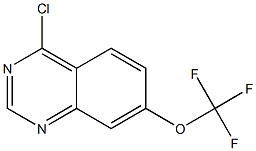 Structure of 4-Chloro-7-(trifluoromethoxy)quinazoline