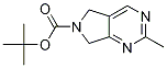 Structure of tert-Butyl 2-methyl-5H-pyrrolo[3,4-d]pyrimidine-6(7H)-carboxylate