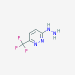 Structure of 3-hydrazino-6-(trifluoromethyl)pyridazine