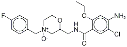 Structure of Mosapride N-Oxide