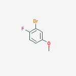 Structure of 3-BROMO-4-FLUOROANISOLE