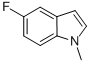 1H-Indole,5-fluoro-1-methyl-结构式