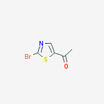 Structure of 1-(2-Bromo-1,3-thiazol-5-yl)ethanone