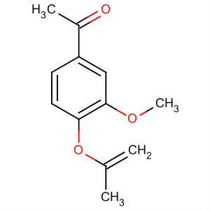 Structure of Ethanone, 1-[3-methoxy-4-(2-propenyloxy)phenyl]-