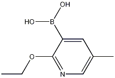 Structure of 2-ethoxy-5-methylpyridin-3-ylboronic acid