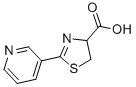 Structure of 2-PYRID-3-YL-4,5-DIHYDRO-1,3-THIAZOLE-4-CARBOXYLIC ACID