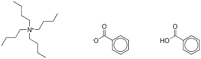 Structure of TetrabutylaMMoniuM bibenzoate
