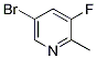 Structure of 5-BROMO-3-FLUORO-2-METHYLPYRIDINE